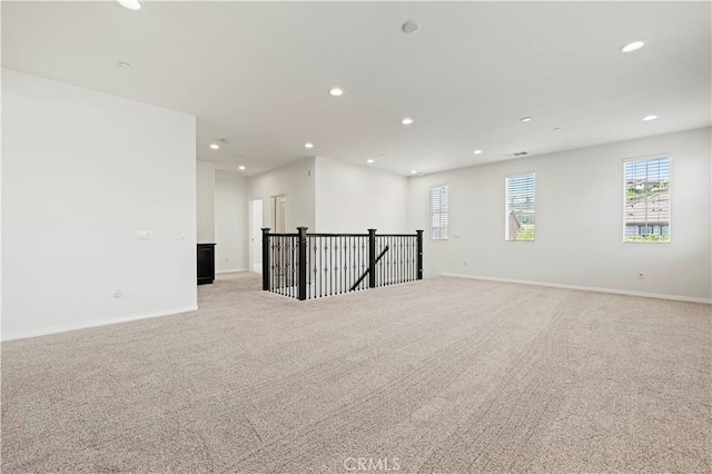 29015 Ridgecrest Ct, Valencia, CA 91354 - spare room with light colored carpet, recessed lighting, and baseboards