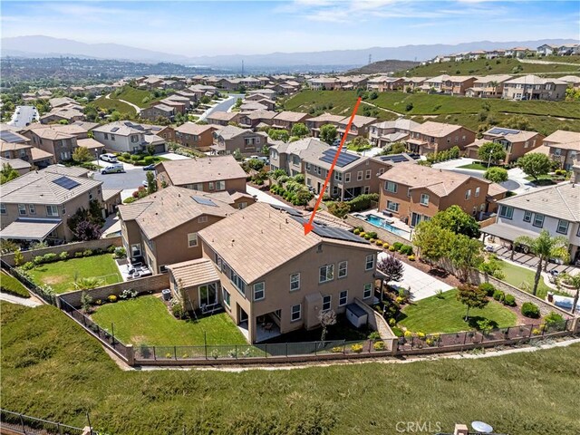 29015 Ridgecrest Ct, Valencia, CA 91354 - aerial view of residential area with a mountainous background