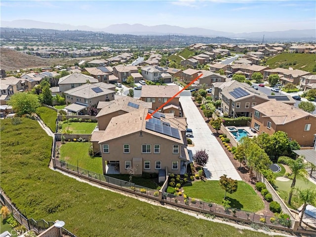 29015 Ridgecrest Ct, Valencia, CA 91354 - aerial perspective of suburban area featuring mountains