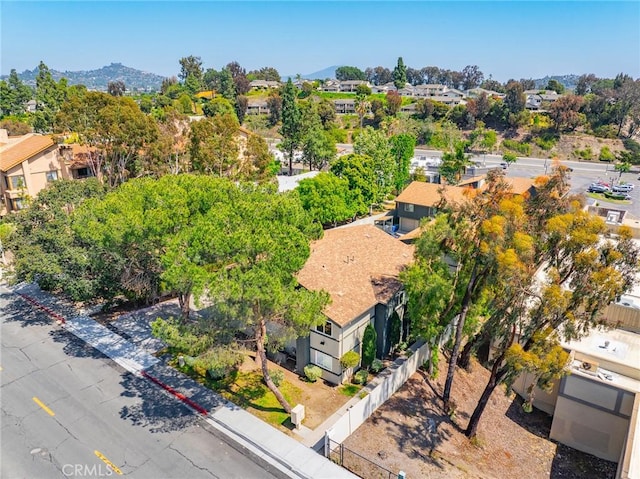 5631 Lake Park Way Unit 2, La Mesa, CA 91942 - aerial view of residential area with mountains