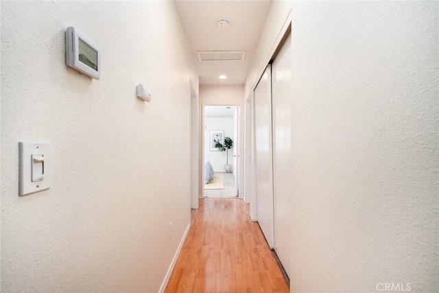 5631 Lake Park Way Unit 2, La Mesa, CA 91942 - hallway with light wood finished floors and baseboards