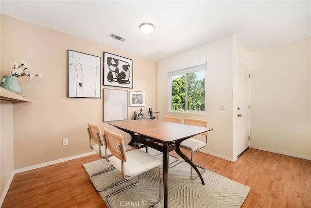 5631 Lake Park Way Unit 2, La Mesa, CA 91942 - dining space featuring light wood-style flooring and baseboards