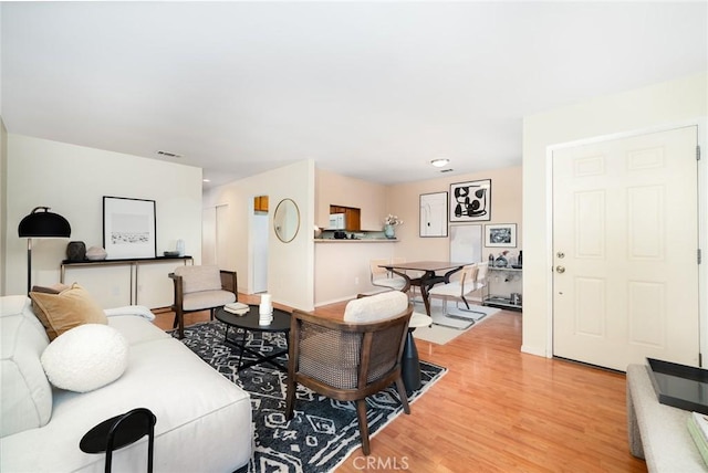 5631 Lake Park Way Unit 2, La Mesa, CA 91942 - living room featuring light wood-style floors