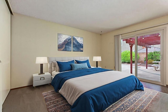 9336 Nalini Ct, Santee, CA 92071 - bedroom with access to exterior and baseboards