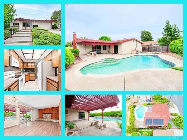 9336 Nalini Ct, Santee, CA 92071 - view of a document with a collage of images