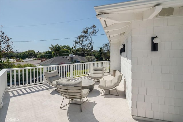 2104 Flournoy Rd, Manhattan Beach, CA 90266 - view of patio / terrace with a balcony