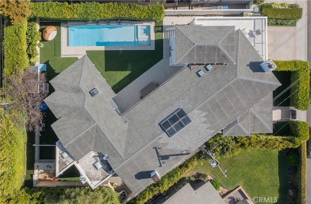 2104 Flournoy Rd, Manhattan Beach, CA 90266 - aerial view of property and surrounding area featuring a pool