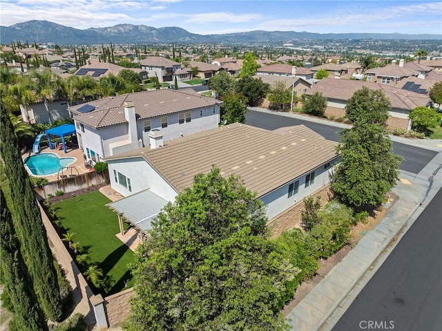 44774 Pride Mountain St, Temecula, CA 92592 - aerial view of residential area with a mountain backdrop