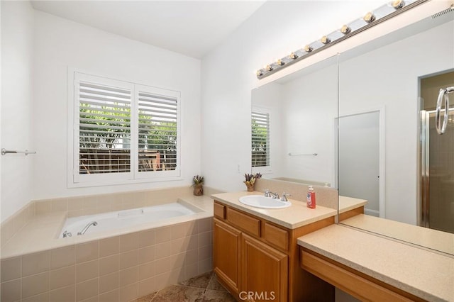 44774 Pride Mountain St, Temecula, CA 92592 - bathroom with vanity and a bath
