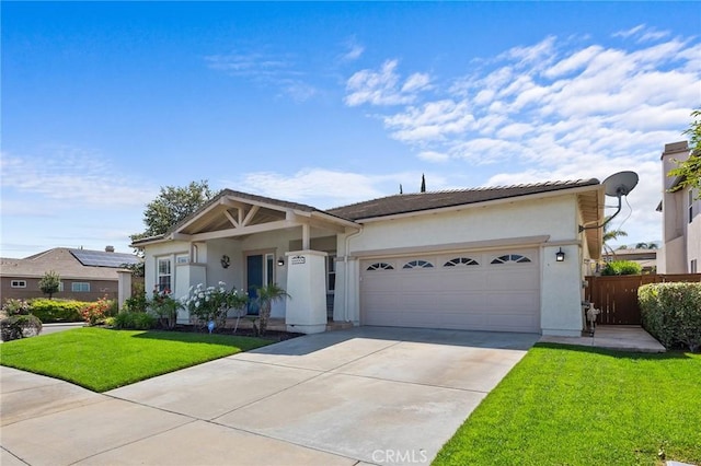 44774 Pride Mountain St, Temecula, CA 92592 - view of front of property featuring a garage, stucco siding, and concrete driveway
