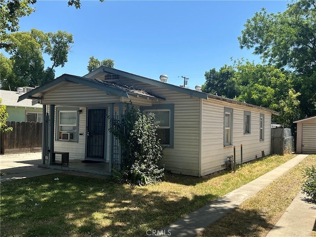 828 W 23rd St, Merced, CA 95340 - view of front of house with cooling unit
