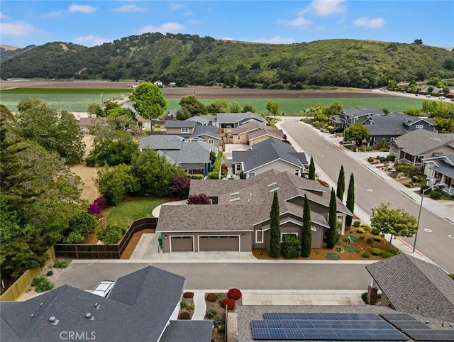 313 Myrtle Dr, Arroyo Grande, CA 93420 - aerial view of residential area featuring a mountainous background