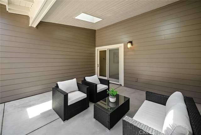 313 Myrtle Dr, Arroyo Grande, CA 93420 - view of patio featuring an outdoor hangout area
