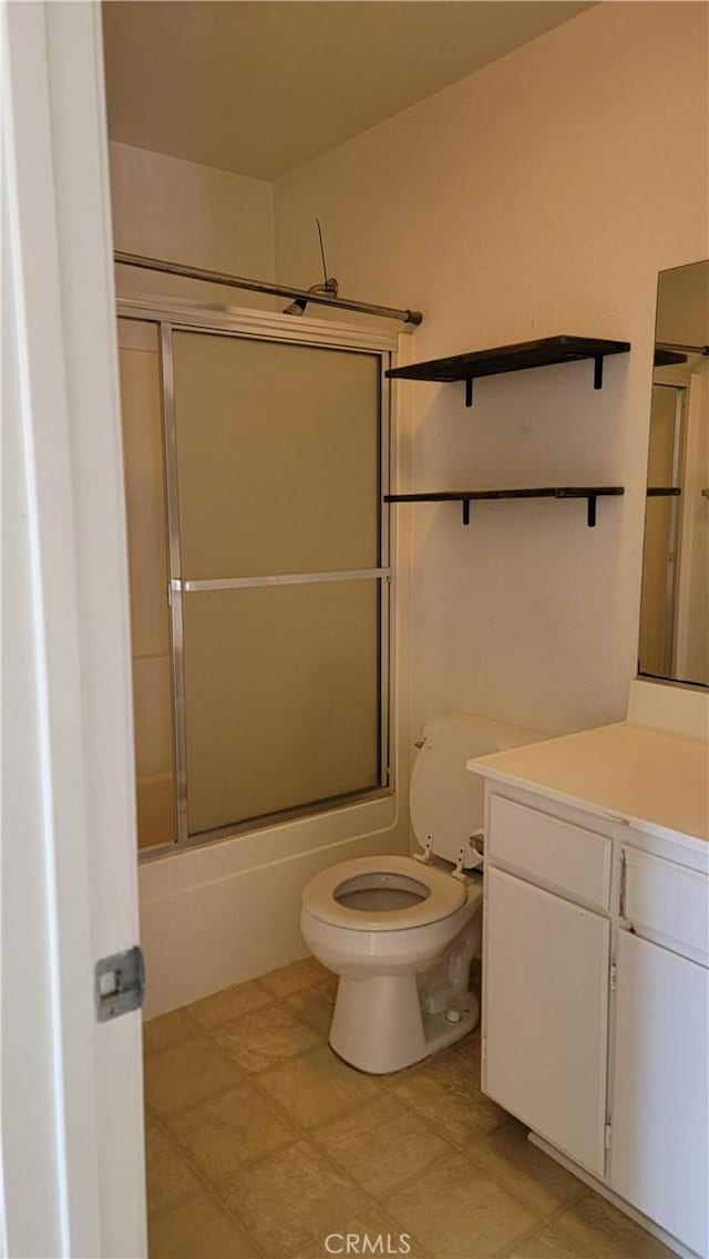 241 Exeter Way, Corona, CA 92882 - full bath with toilet, vanity, and shower / bath combination with glass door