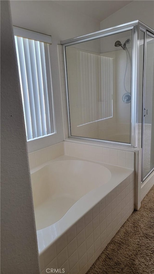 241 Exeter Way, Corona, CA 92882 - full bathroom featuring a bath and a stall shower