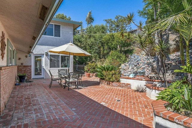 1923 Hidden Mesa Rd, El Cajon, CA 92019 - view of patio with outdoor dining area