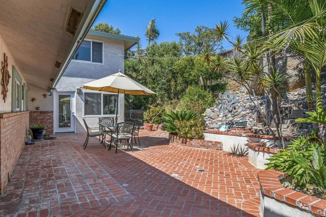 1923 Hidden Mesa Rd, El Cajon, CA 92019 - view of patio featuring outdoor dining space