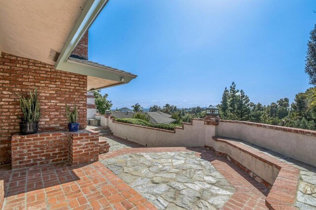 1923 Hidden Mesa Rd, El Cajon, CA 92019 - view of patio