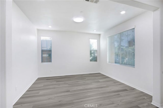 13153 Stanton Dr, Rancho Cucamonga, CA 91739 - unfurnished room featuring wood finished floors, recessed lighting, and baseboards