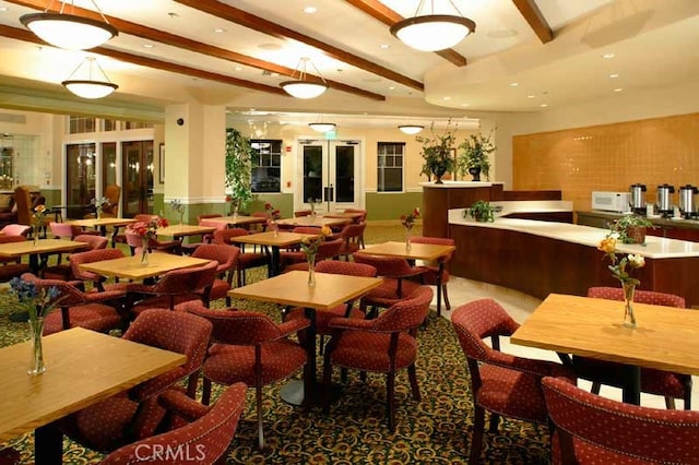 200 Janzen Way, Hemet, CA 92545 - community lobby with beam ceiling and recessed lighting