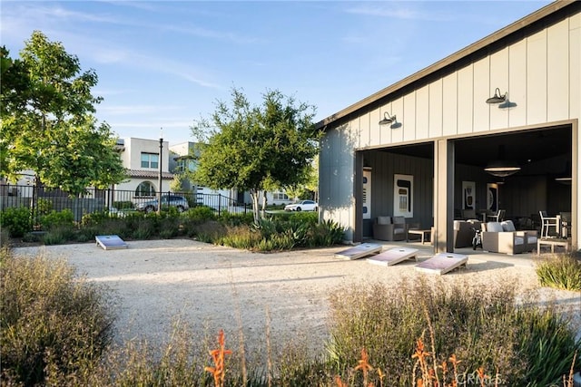 4745 S Mae Way, Ontario, CA 91762 - surrounding community featuring an outdoor living space and a patio area