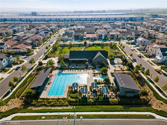 4745 S Mae Way, Ontario, CA 91762 - aerial view of a pool