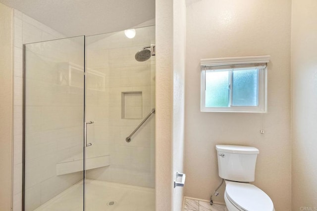 6496 Friendly Pl, Carlsbad, CA 92011 - full bathroom featuring a stall shower and toilet