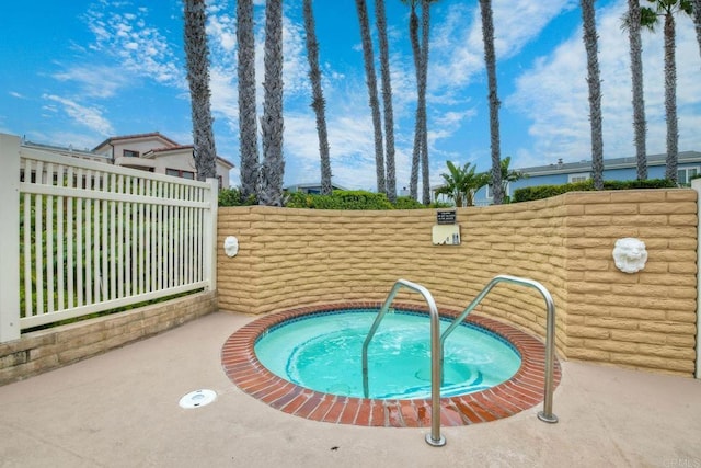 6496 Friendly Pl, Carlsbad, CA 92011 - view of swimming pool with a community hot tub