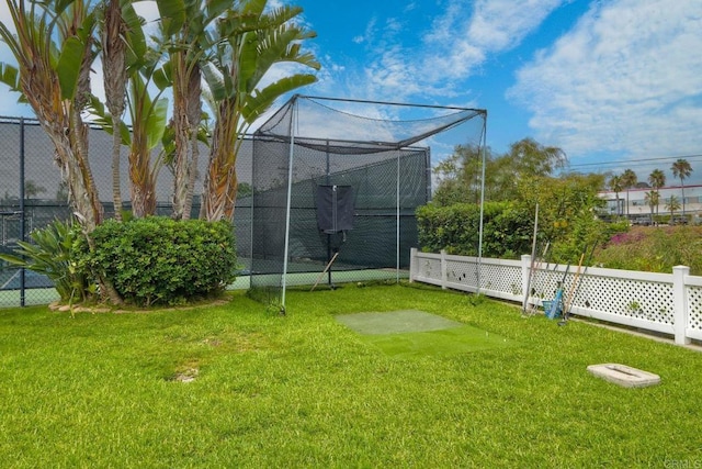 6496 Friendly Pl, Carlsbad, CA 92011 - view of yard with a putting green