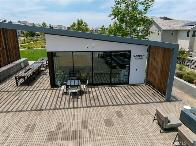 26956 Nature View Pl, Valencia, CA 91355 - rear view of property featuring outdoor dining space