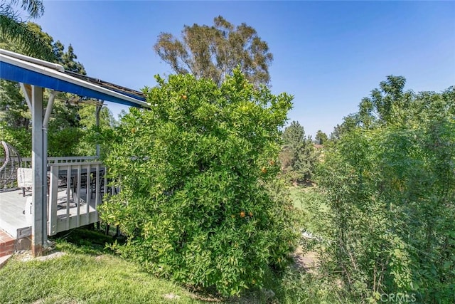 12410 Mclennan Ave, Granada Hills, CA 91344 - view of yard with a deck