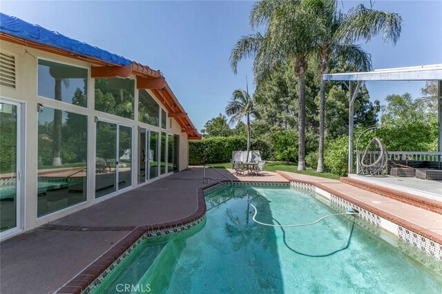 12410 Mclennan Ave, Granada Hills, CA 91344 - view of pool with a patio area