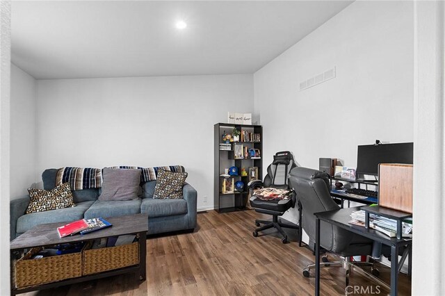 1863 Norwood Dr, Paradise, CA 95969 - office area with wood finished floors