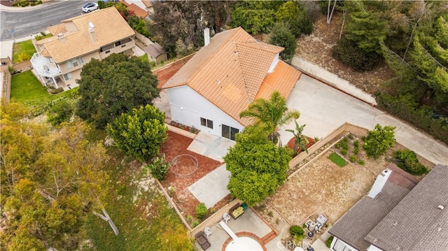 17585 Candela Dr, Rowland Heights, CA 91748 - aerial view of property and surrounding area