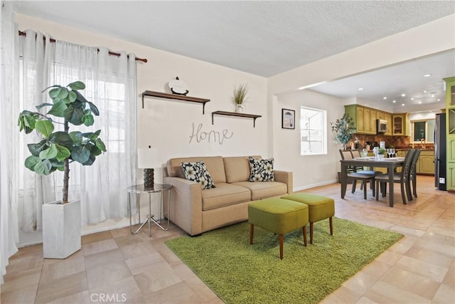 14906 Grevillea Ave, Lawndale, CA 90260 - living room with recessed lighting and baseboards