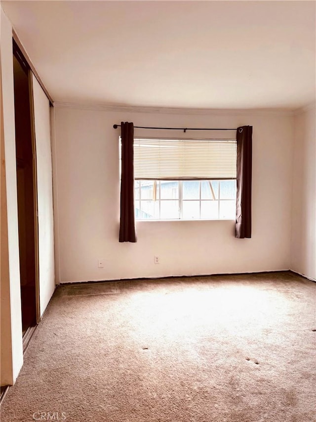 20930 Parthenia St Unit 109, Canoga Park, CA 91304 - unfurnished bedroom with carpet floors and crown molding