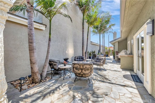 1806 Lake St, Huntington Beach, CA 92648 - view of patio / terrace with an outdoor hangout area and a grill