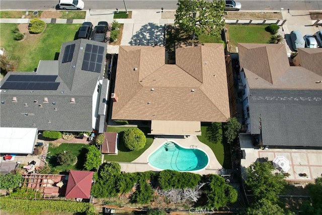 8776 Holly St, Rancho Cucamonga, CA 91701 - aerial view of a pool area