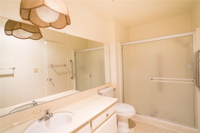 2468 Mohawk St Unit 102, Pasadena, CA 91107 - bathroom featuring a shower stall, vanity, and toilet