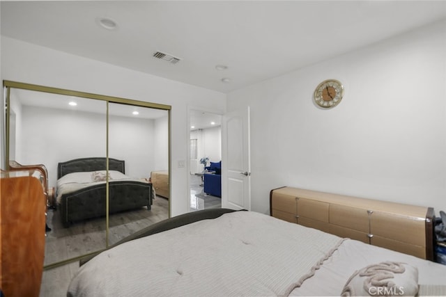 6031 Beck Ave, North Hollywood, CA 91606 - bedroom featuring a closet and recessed lighting