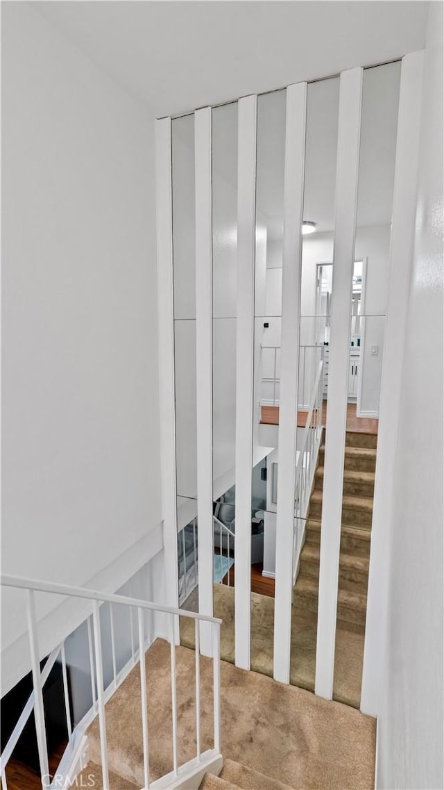 2413 N Deodar St Unit 3, Santa Ana, CA 92705 - stairs with carpet flooring