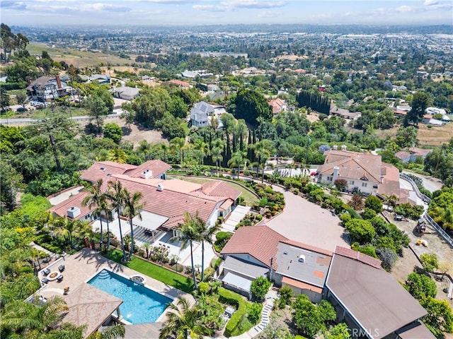 1929 Dorothea Rd, La Habra Heights, CA 90631 - aerial view of residential area with a pool area