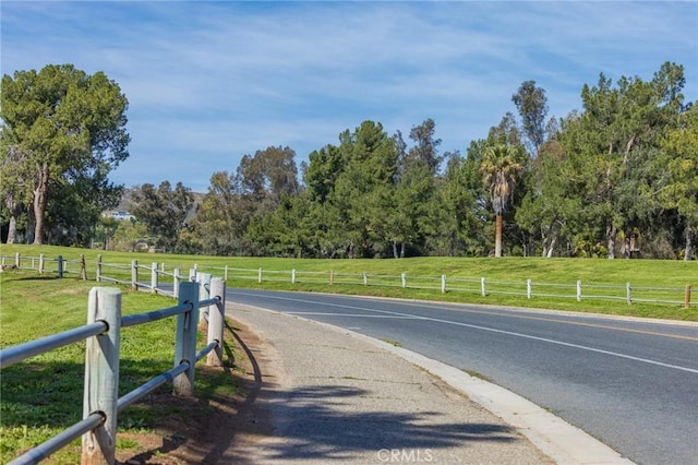 5760 Falling Leaf Ln, Jurupa Valley, CA 92509 - view of asphalt road with a rural view