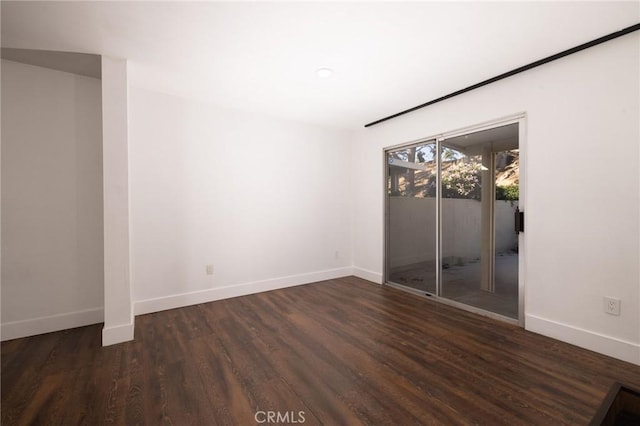 5760 Falling Leaf Ln, Jurupa Valley, CA 92509 - empty room featuring wood finished floors and recessed lighting