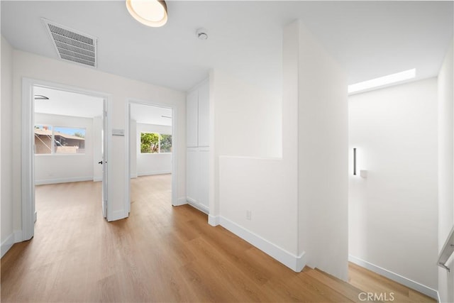 4431 W 138th St Unit B, Hawthorne, CA 90250 - hall featuring light wood finished floors and baseboards