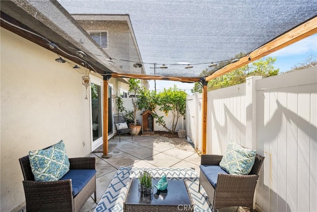 4514 Jamestown, Yorba Linda, CA 92886 - fenced backyard with a patio and an outdoor hangout area