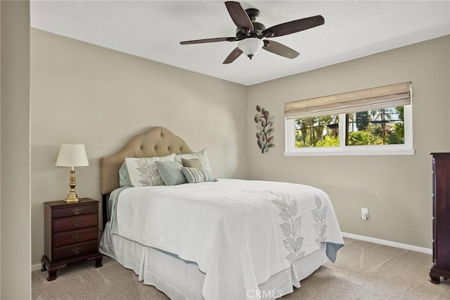 1330 S Center St, Redlands, CA 92373 - carpeted bedroom featuring baseboards and a ceiling fan
