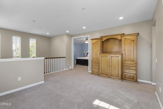 1315 Donegal Way, Oxnard, CA 93035 - unfurnished room with light carpet, recessed lighting, and ceiling fan