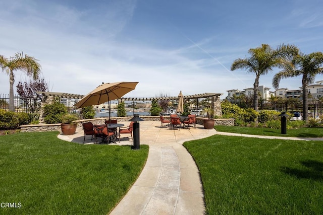 1315 Donegal Way, Oxnard, CA 93035 - view of property's community featuring a pergola and a patio area