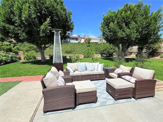 26871 Recodo Ln, Mission Viejo, CA 92691 - view of patio with an outdoor living space